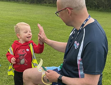 Children at St Swithin Nursery Step Up for Charity with 44-Mile Challenge